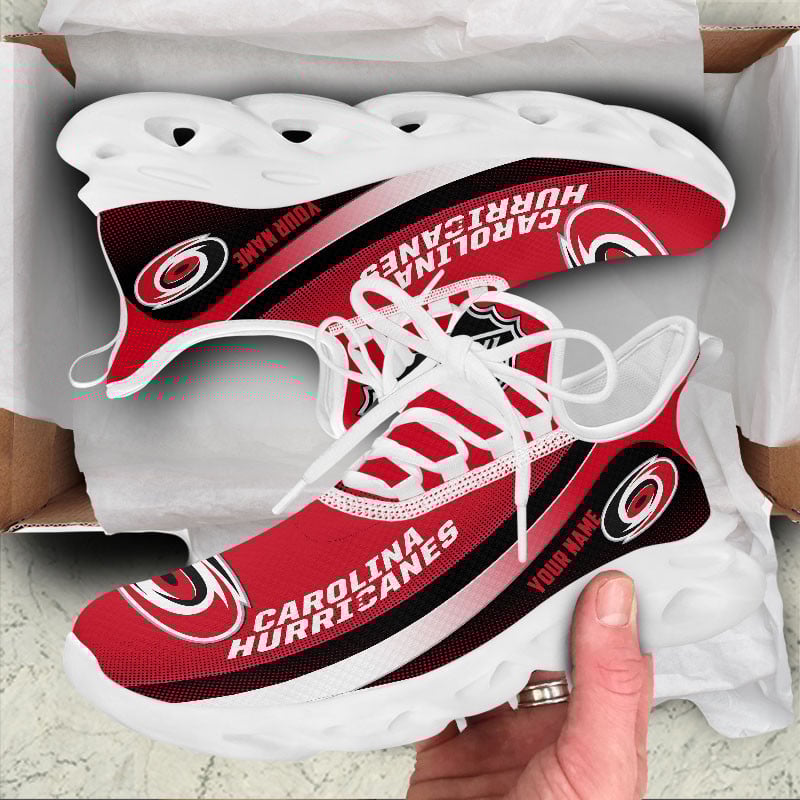 Carolina Hurricanes Max Soul Shoes Sneakers for Men And Women – NHL Hockey Fan Shoes, Team Sneakers - Image 3