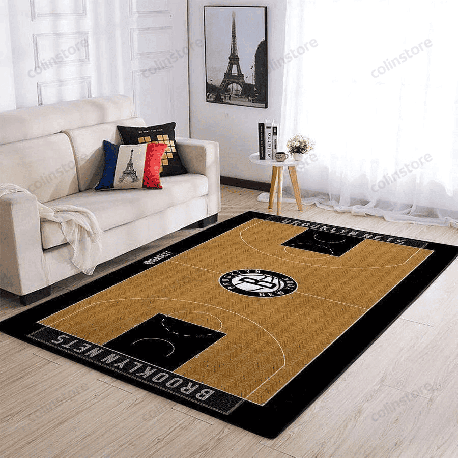 Carolina Hurricanes Team Logo Grey Wooden 3D Rectangle Area Rug – Full Print Carpet For Living Room & Bedroom Home Decor