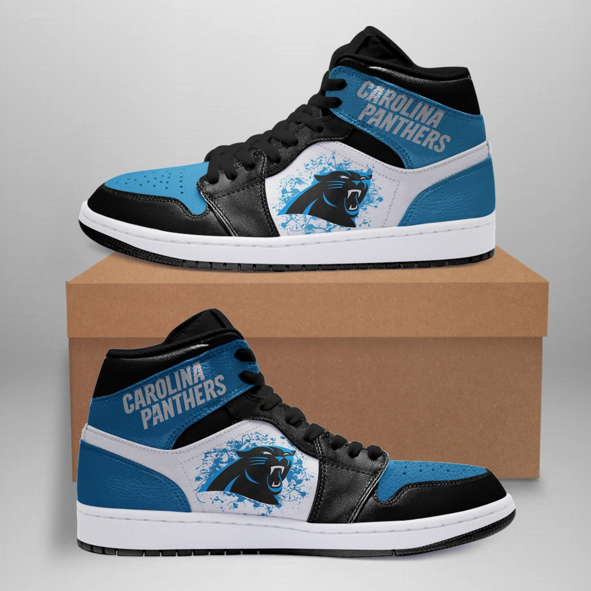 Carolina Panther Shoes Sport Air Jd Sneakers