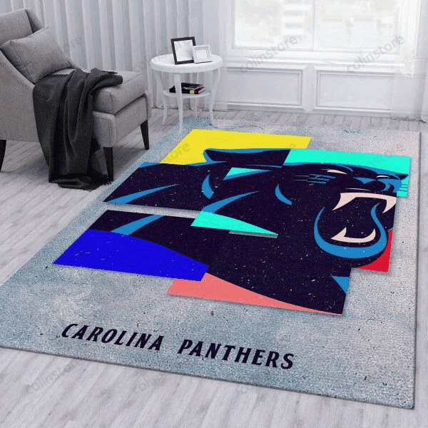 Carolina Panthers Gifts 3D Rectangle Area Rug – Full Print Carpet For Living Room & Bedroom Home Decor