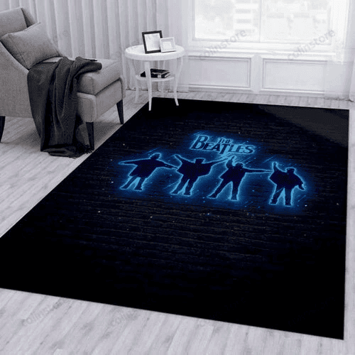Carolina Panthers Living Room Area 3D Rectangle Area Rug – Full Print Carpet For Living Room & Bedroom Home Decor