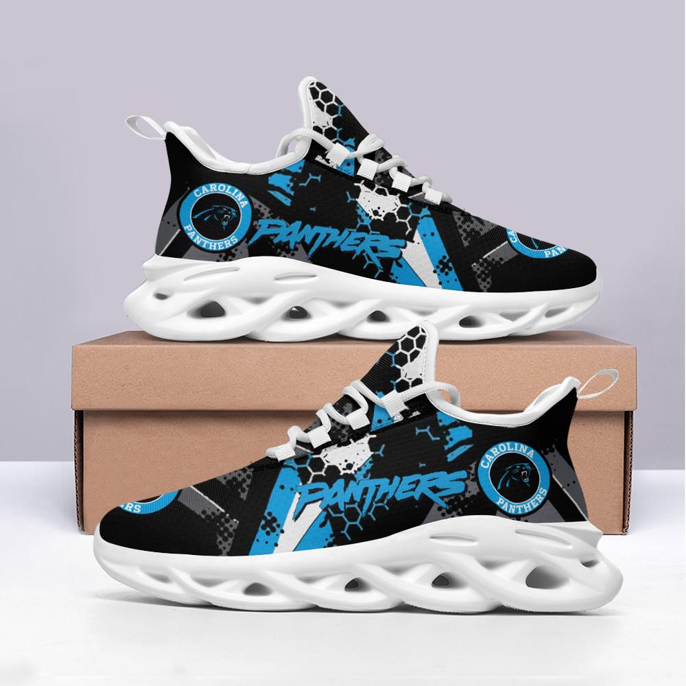 Carolina Panthers Max Soul Shoes Sneakers for Men And Women – NFL Football Fan Shoes, Team Sneakers - Image 3