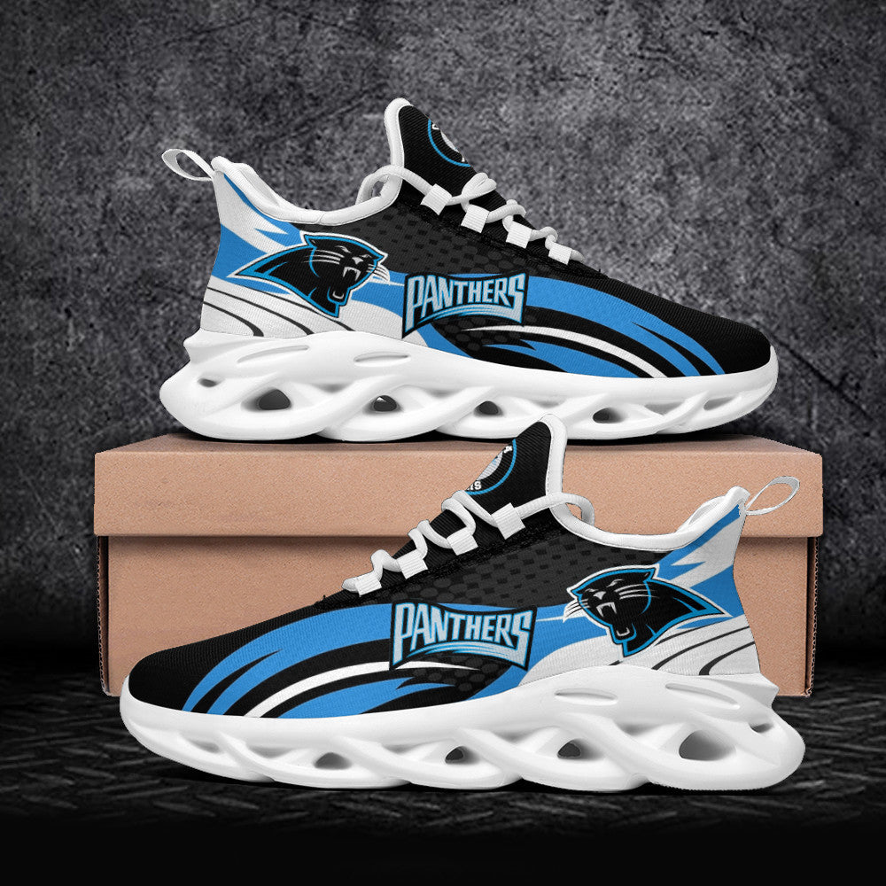 Carolina Panthers NFL Max Soul Shoes Sneakers for Men And Women – NFL Football Fan Shoes, Team Sneakers - Image 3