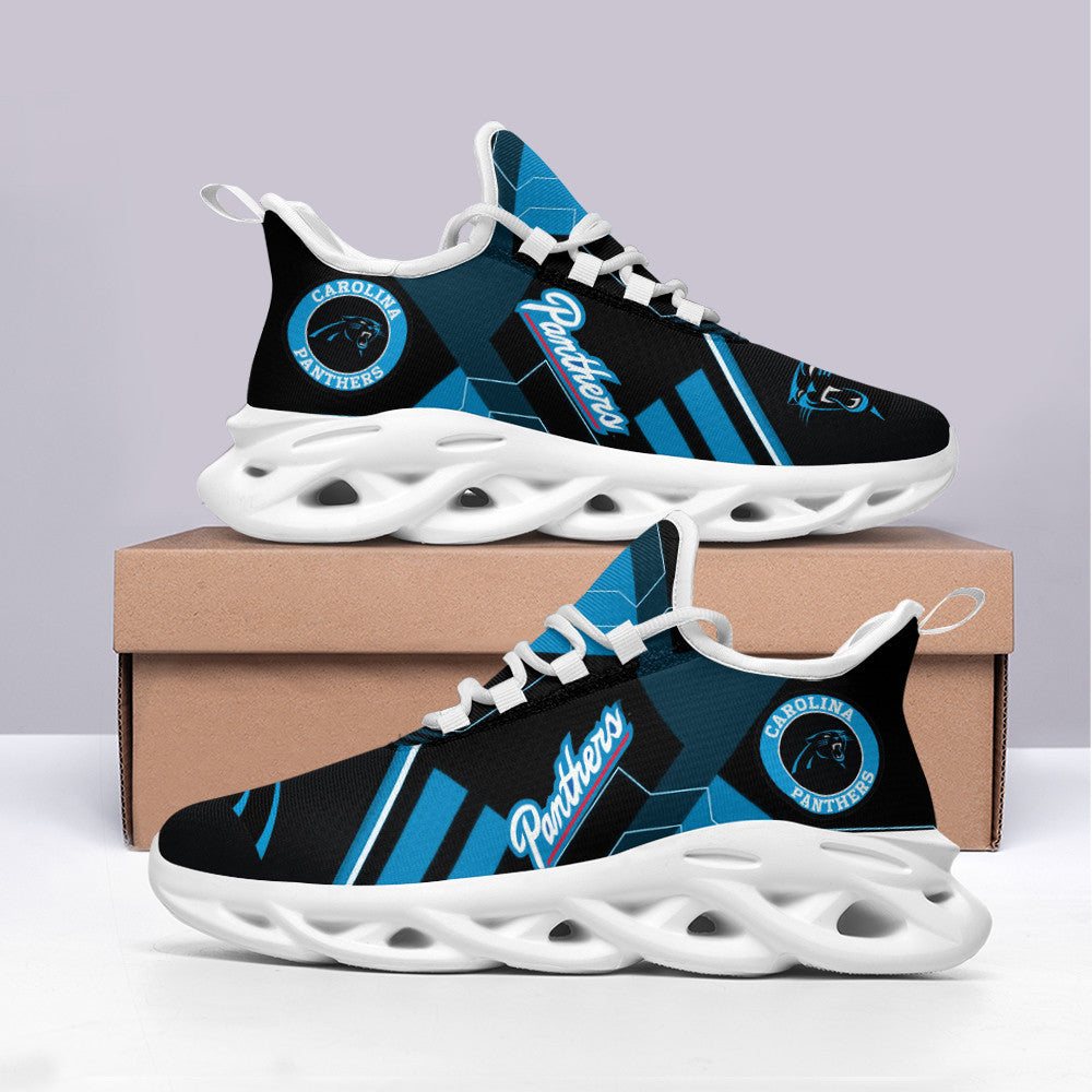 Carolina Panthers NFL Max Soul Shoes Sneakers for Men And Women – NFL Football Fan Shoes, Team Sneakers