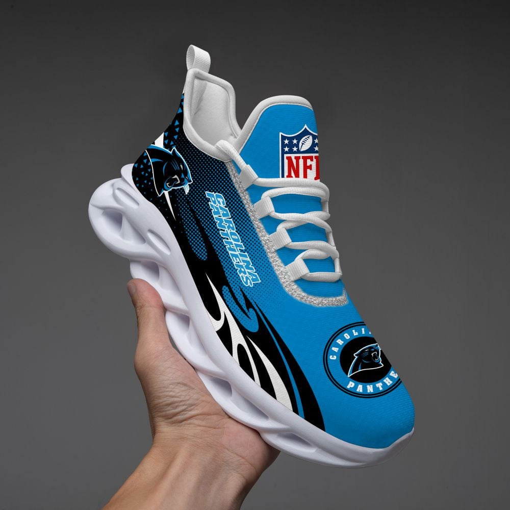 Carolina Panthers NFL Max Soul Shoes Sneakers for Men And Women – NFL Football Fan Shoes, Team Sneakers - Image 4