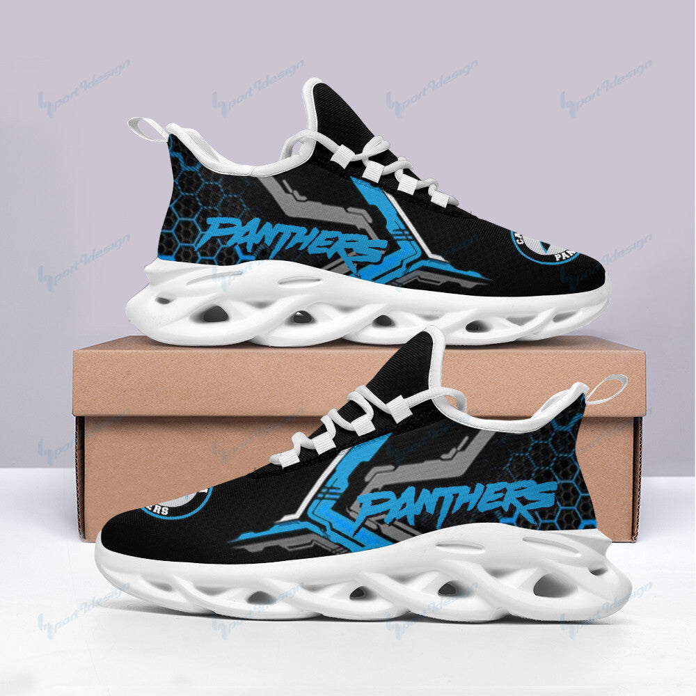 Carolina Panthers NFL Max Soul Shoes Sneakers for Men And Women – NFL Football Fan Shoes, Team Sneakers