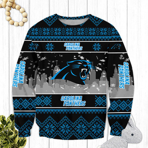 Carolina Panthers Ugly Christmas Sweater,
