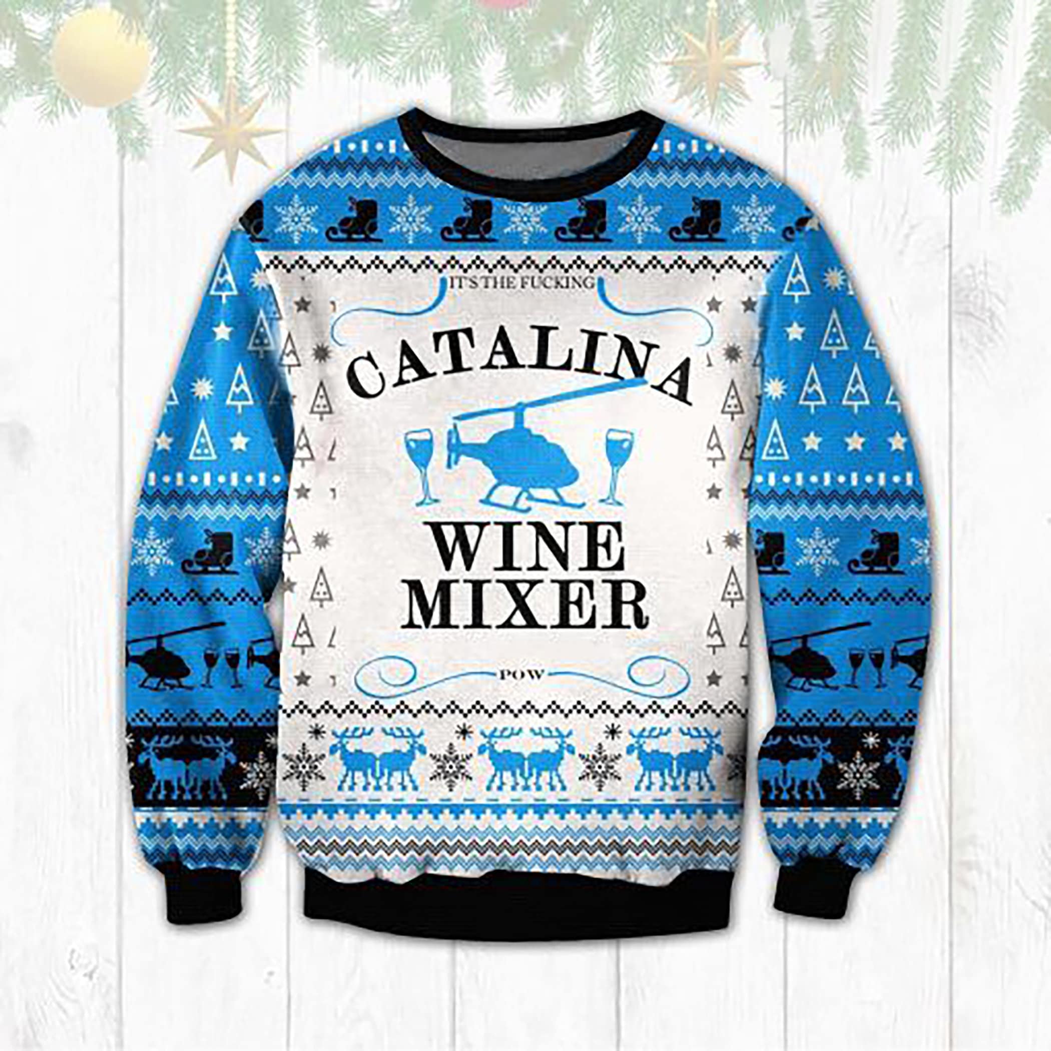 Catalina Wine Mixer Ugly Christmas Sweater
