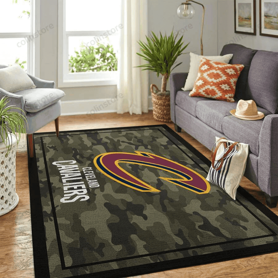 Cavaliers 3D Rectangle Area Rug – Full Print Carpet For Living Room & Bedroom Home Decor