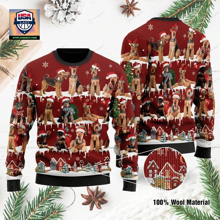 Cavoodle Dog Ugly Christmas Sweater