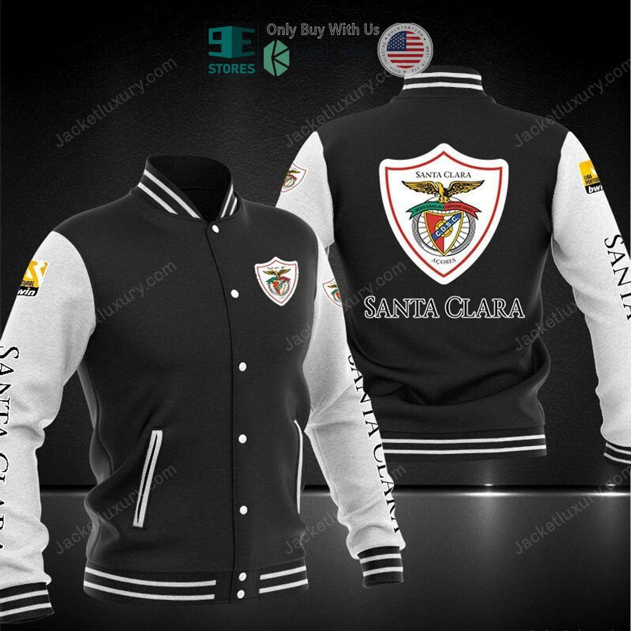 CD Santa Clara Varsity Baseball Jacket for Men & Women | Soccer Team Fan Gift