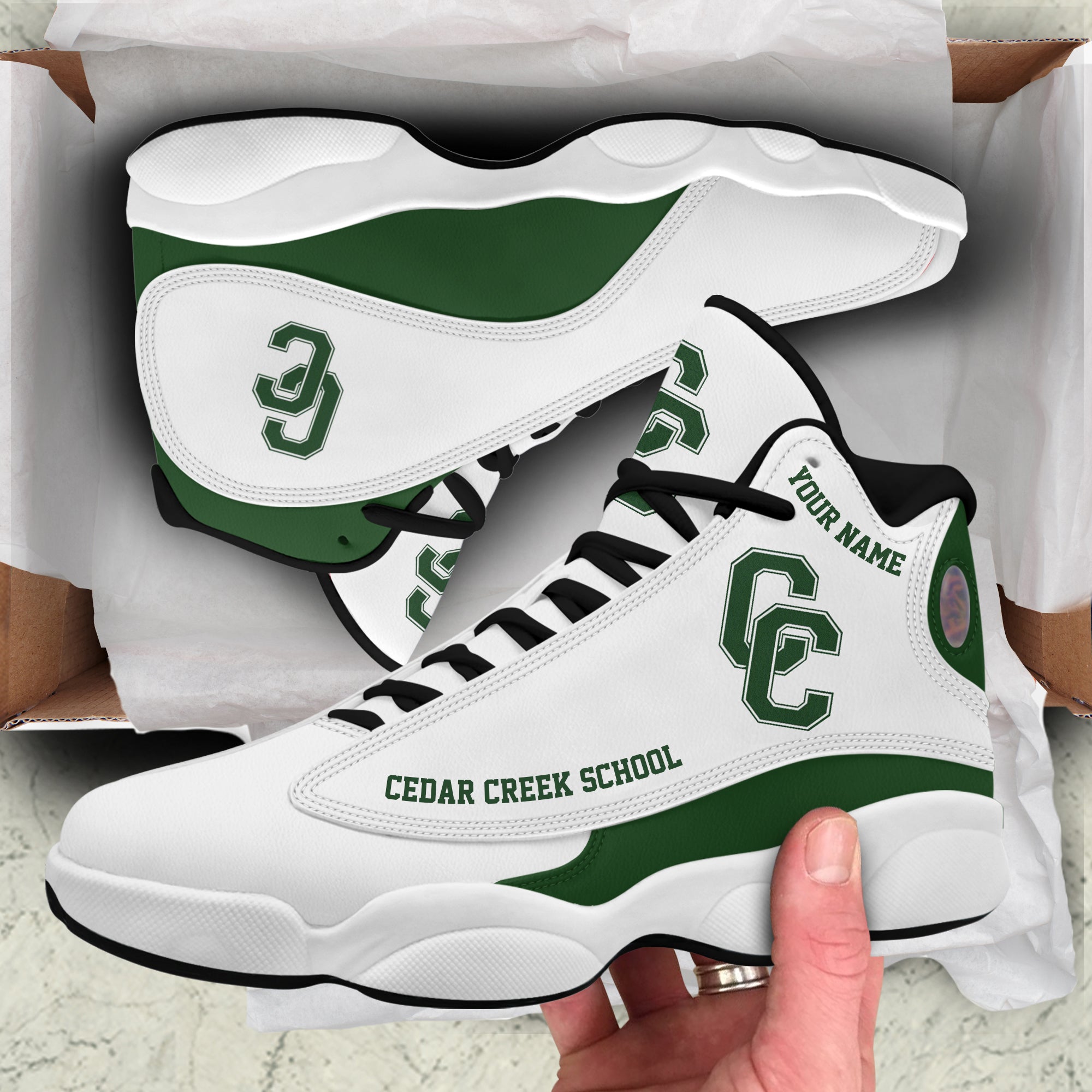 Cedar Creek School JD13 Sneakers Shoes for Men & Women | Stylish Streetwear Shoes