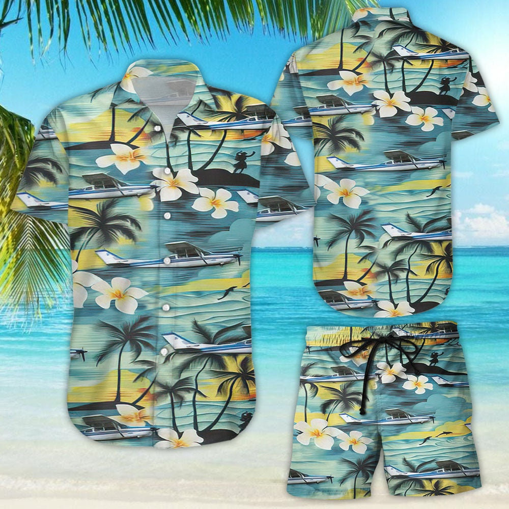Cessna 210 Centurion Hawaiian Shirt