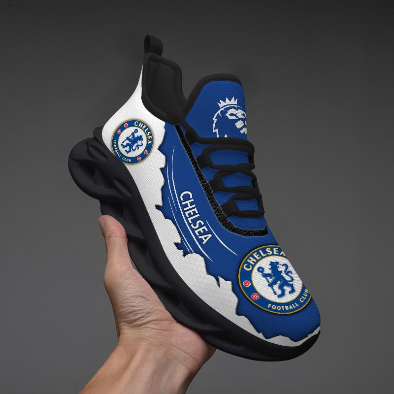 Chelsea F.C. Max Soul Shoes Sneakers for Men And Women – Soccer Fan Shoes, Team Sneakers - Image 4