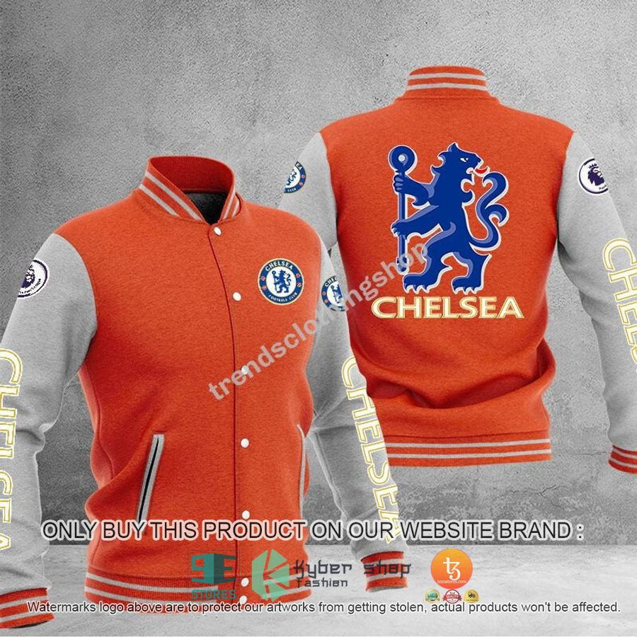 Chelsea FC Varsity Baseball Jacket for Men & Women | Soccer Team Fan Gift