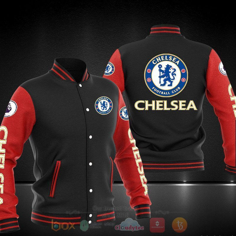 Chelsea FC Varsity Baseball Jacket for Men & Women | Soccer Team Fan Gift