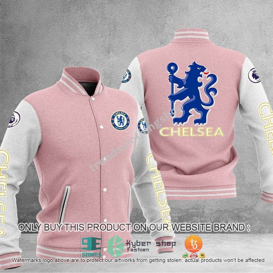 Chelsea FC Varsity Baseball Jacket for Men & Women | Soccer Team Fan Gift