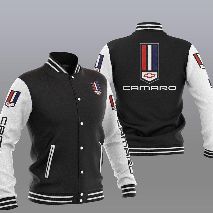 Chevrolet Camaro Automobile Baseball Jacket for Men & Women | Vehicle Brand Fan Gift