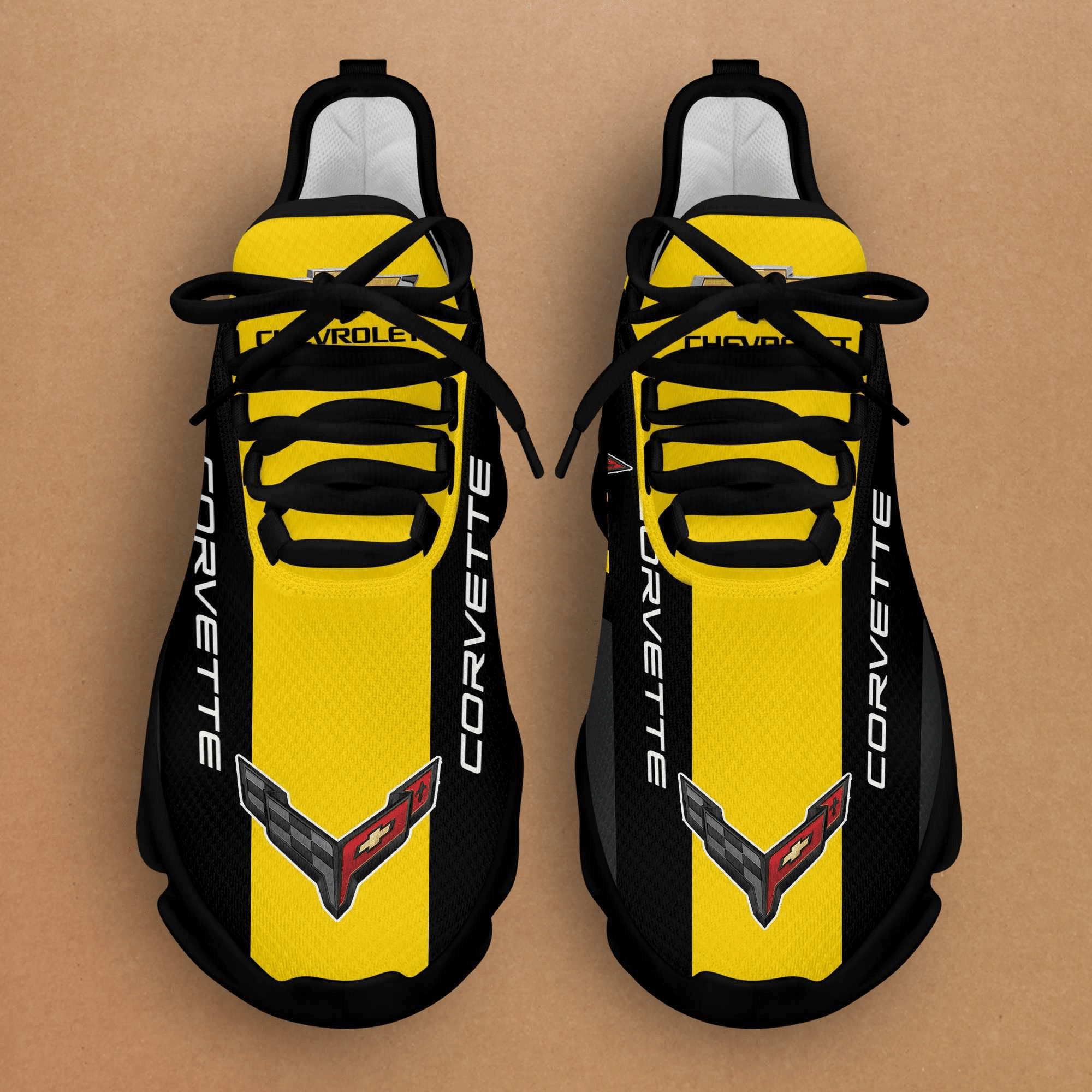 Chevrolet Corvette Max Soul Shoes Sneakers for Men And Women – Car Shoes, Racing Sneakers