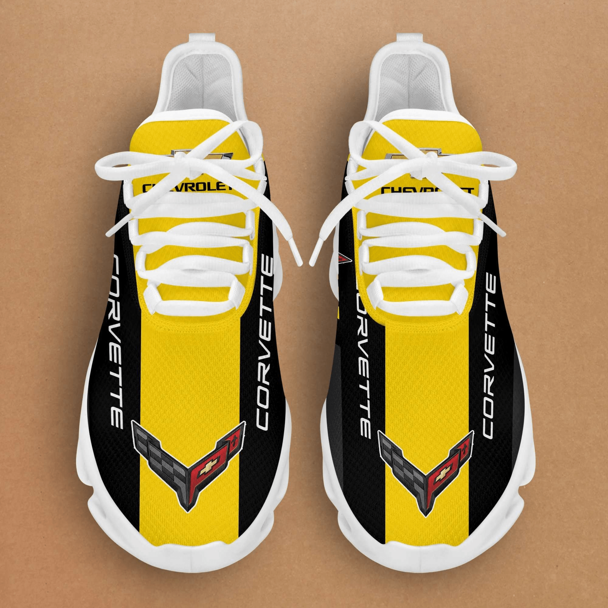 Chevrolet Corvette Max Soul Shoes Sneakers for Men And Women – Car Shoes, Racing Sneakers - Image 3
