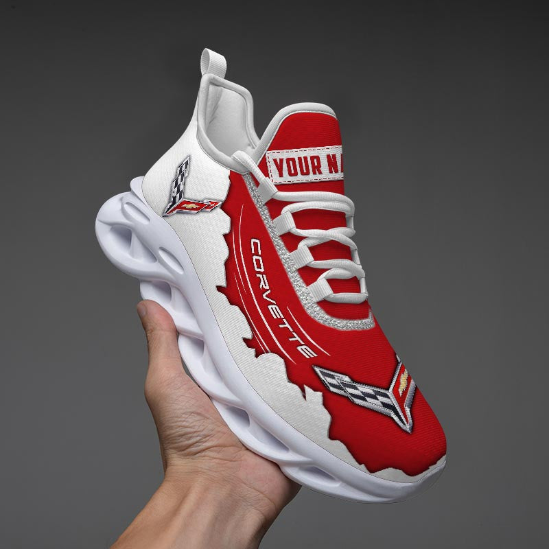 Chevrolet Corvette Max Soul Shoes Sneakers for Men And Women – Car Shoes, Racing Sneakers