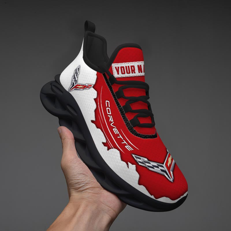 Chevrolet Corvette Max Soul Shoes Sneakers for Men And Women – Car Shoes, Racing Sneakers - Image 4