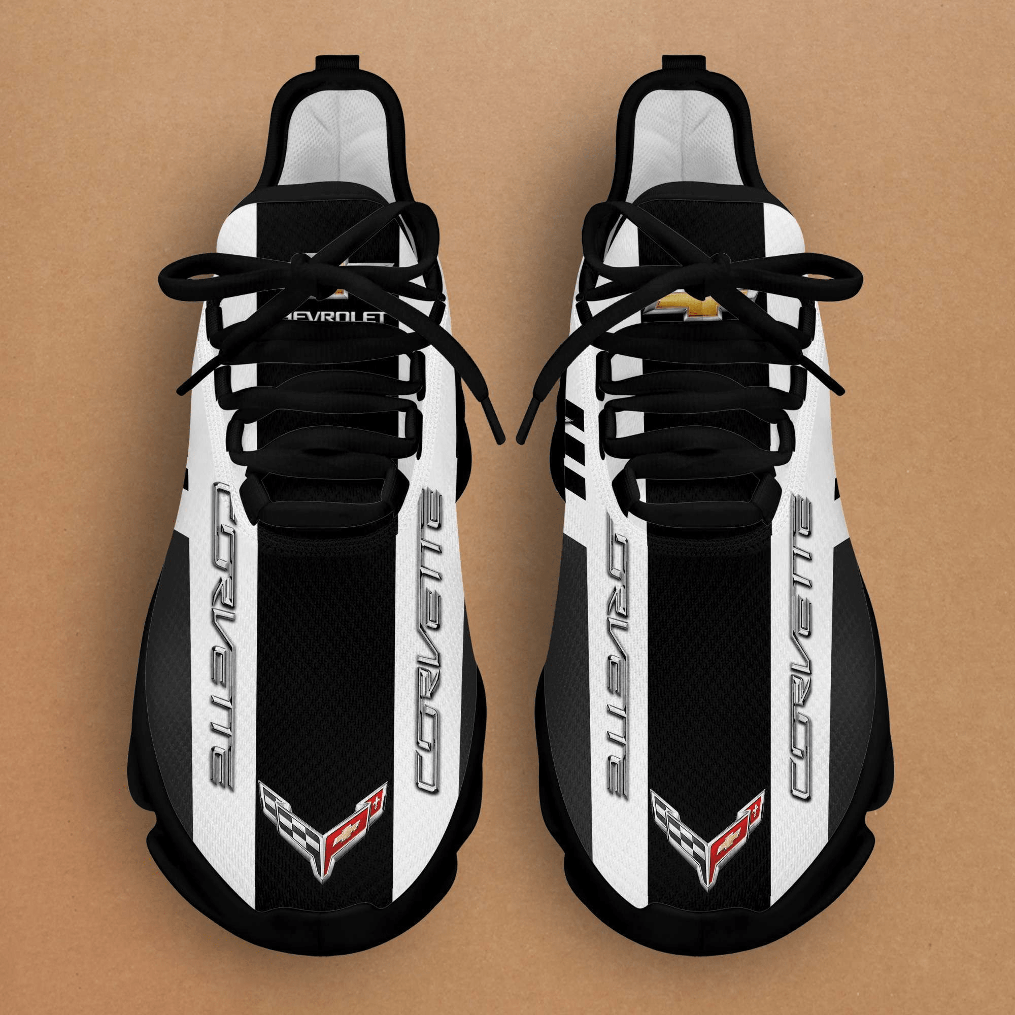 Chevrolet Corvette Max Soul ShoesSneakers for Men And Women – Car Shoes, Racing Sneakers