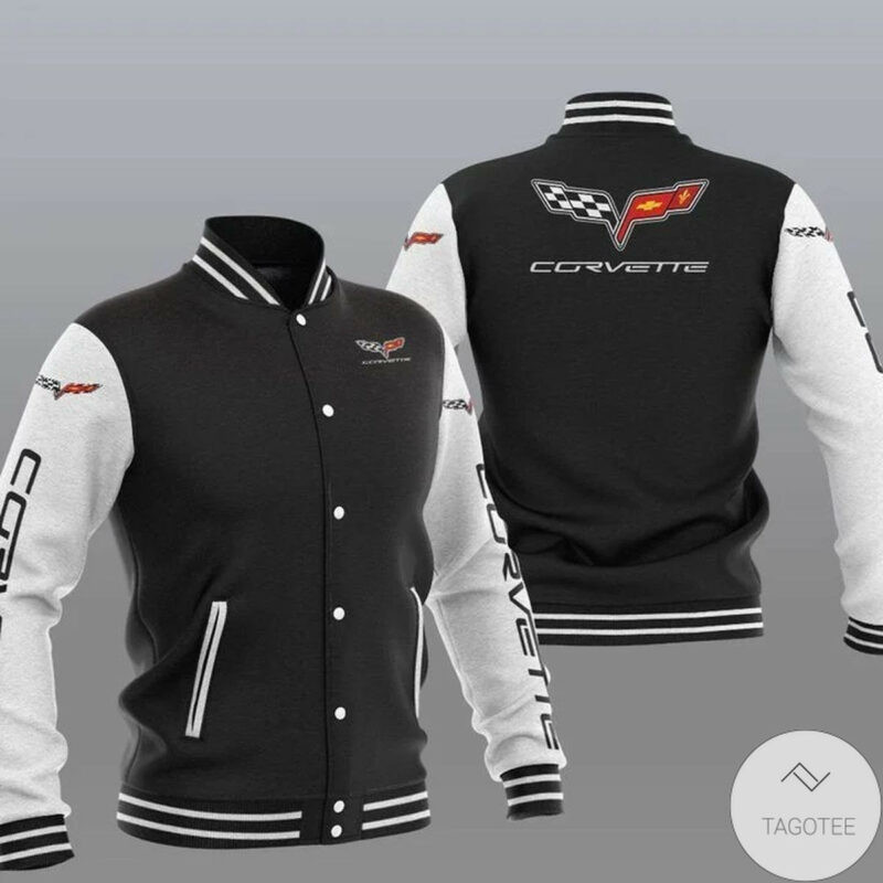 Chevrolet Corvette Varsity Baseball Jacket for Men & Women | Vehicle Brand Fan Gift