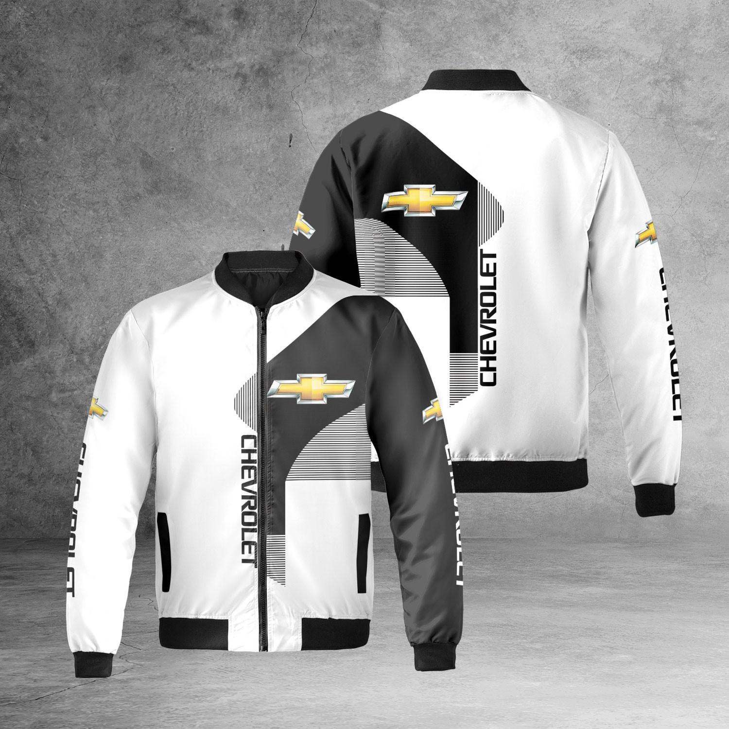 Chevrolet Trending Bomber Jacket | Automotive Jacket for Men & Women | Car Fan Gift