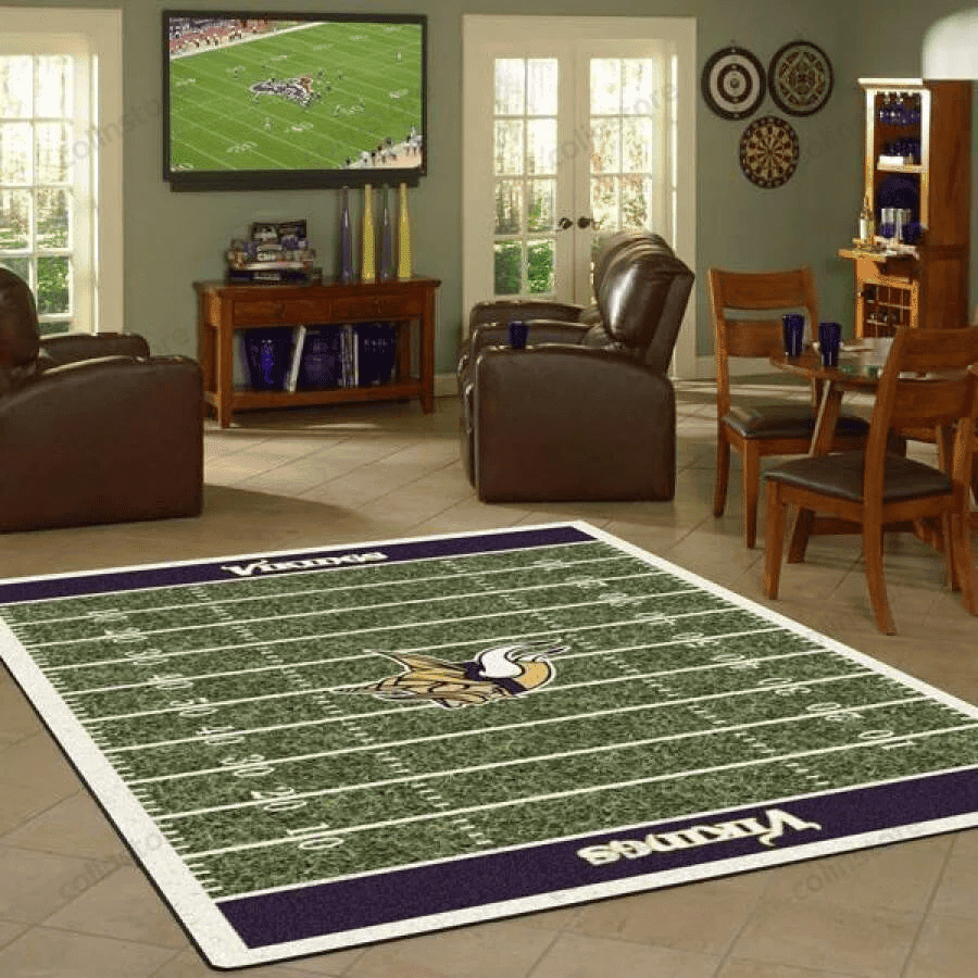 Chicago Bears 3D Rectangle Area Rug – Full Print Carpet For Living Room & Bedroom Home Decor