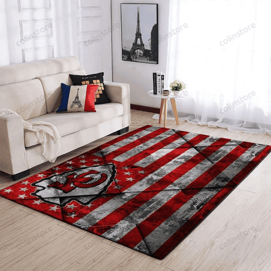 Chicago Bears 3D Rectangle Area Rug – Full Print Carpet For Living Room & Bedroom Home Decor