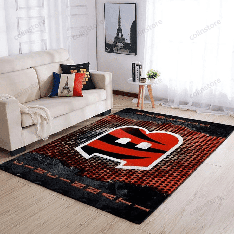 Chicago Bears 3D Rectangle Area Rug – Full Print Carpet For Living Room & Bedroom Home Decor