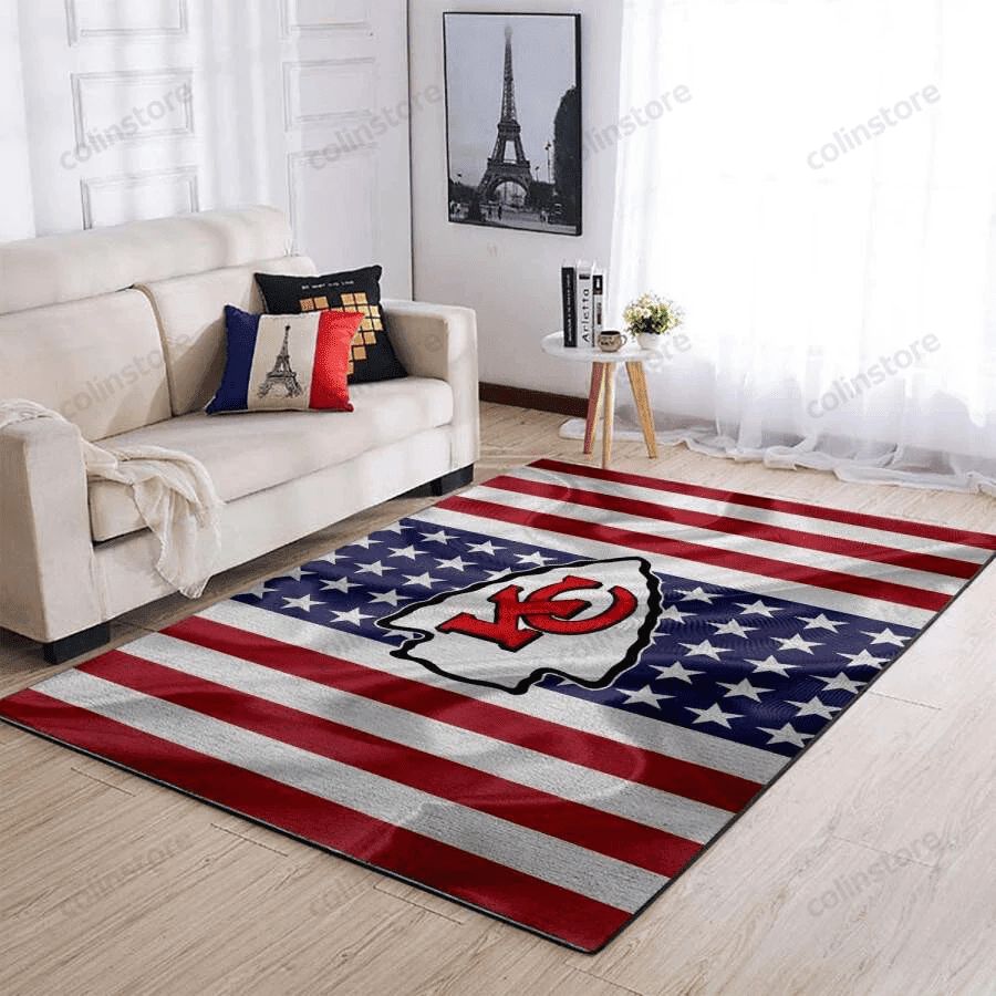 Chicago Bears 3D Rectangle Area Rug – Full Print Carpet For Living Room & Bedroom Home Decor