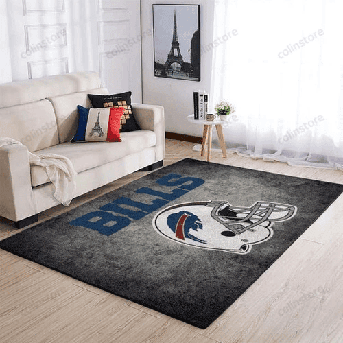 Chicago Bears Living Room Area 3D Rectangle Area Rug – Full Print Carpet For Living Room & Bedroom Home Decor