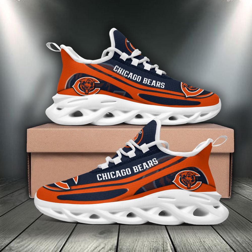 Chicago Bears Max Soul Shoes Sneakers for Men And Women – NFL Football Fan Shoes, Team Sneakers - Image 3