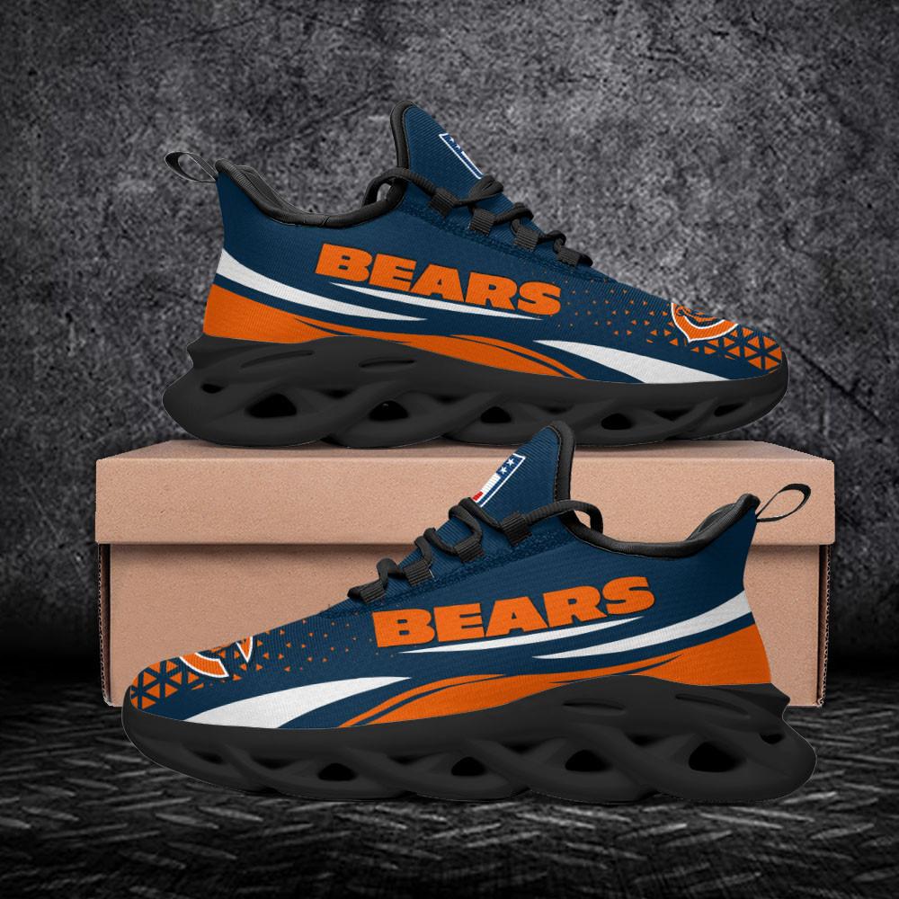 Chicago Bears Max Soul Shoes Sneakers for Men And Women – NFL Football Fan Shoes, Team Sneakers - Image 4