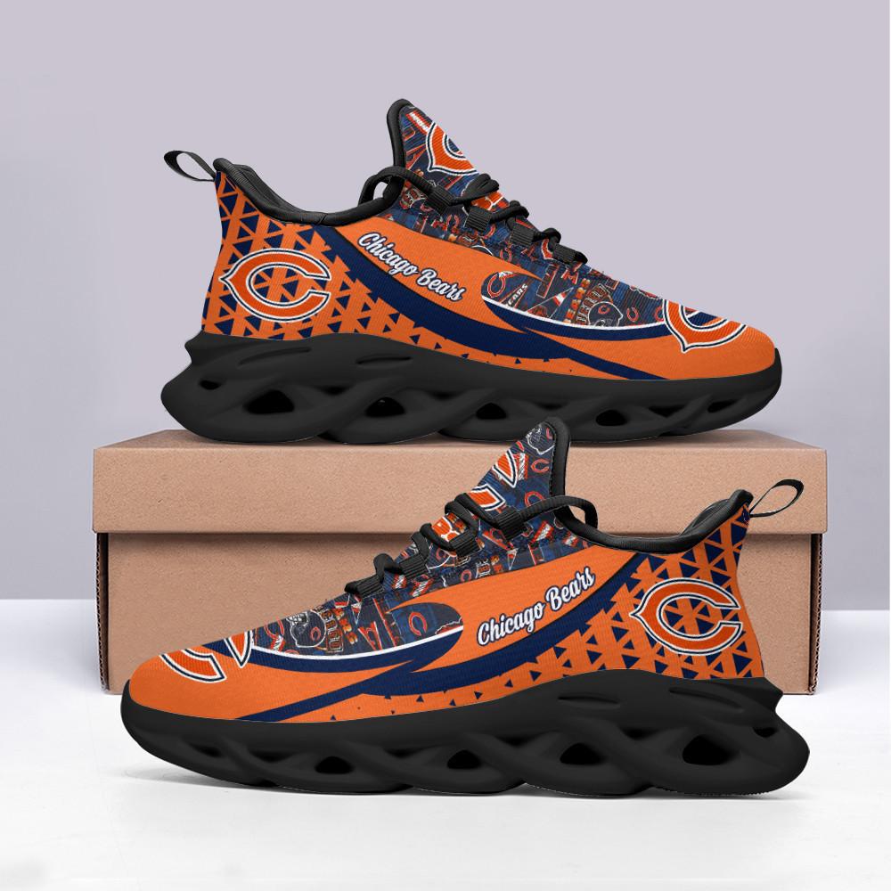 Chicago Bears Max Soul Shoes Sneakers for Men And Women – NFL Football Fan Shoes, Team Sneakers - Image 4