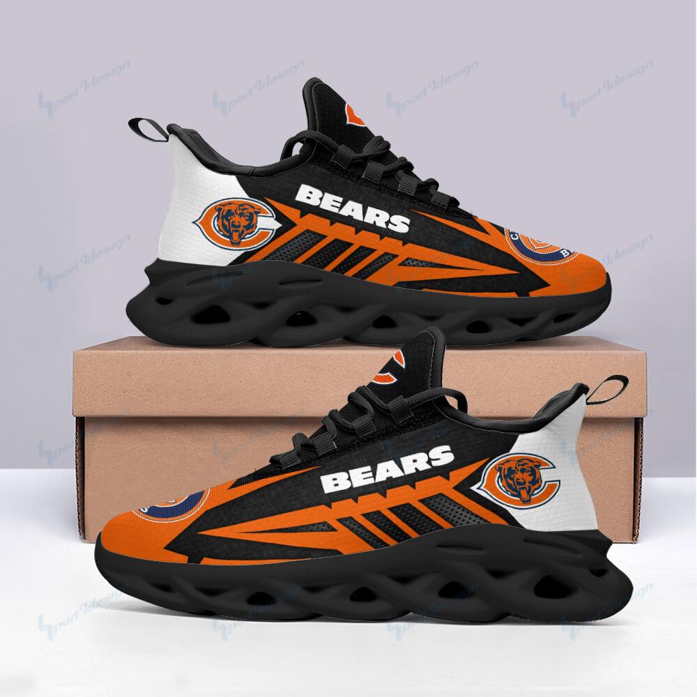 Chicago Bears Max Soul Shoes Sneakers for Men And Women – NFL Football Fan Shoes, Team Sneakers - Image 3