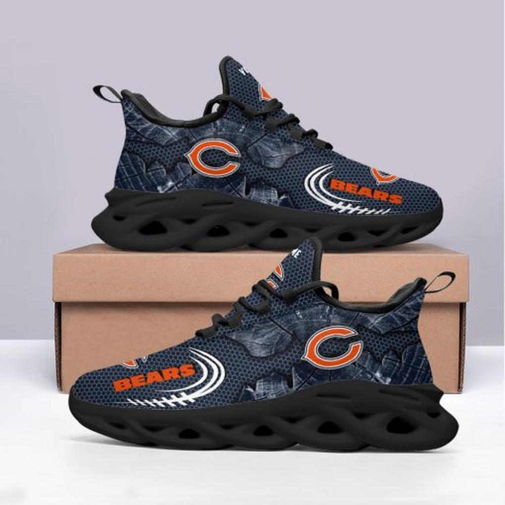 Chicago Bears Max Soul Shoes Sneakers for Men And Women – NFL Football Fan Shoes, Team Sneakers - Image 5