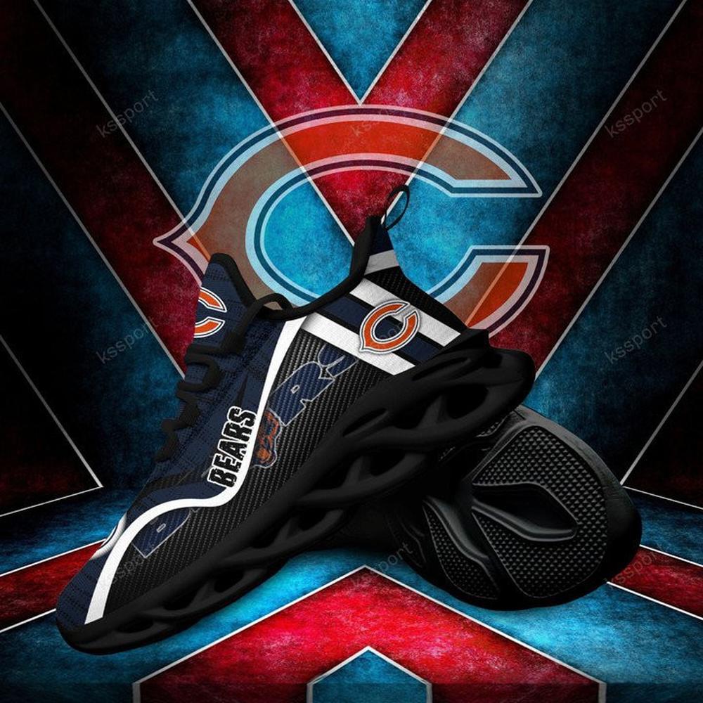Chicago Bears Max Soul Shoes Sneakers for Men And Women – NFL Football Fan Shoes, Team Sneakers - Image 5