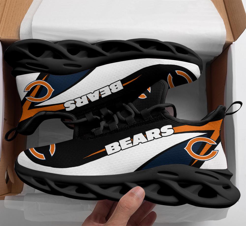 Chicago Bears Max Soul Shoes Sneakers for Men And Women – NFL Football Fan Shoes, Team Sneakers - Image 4
