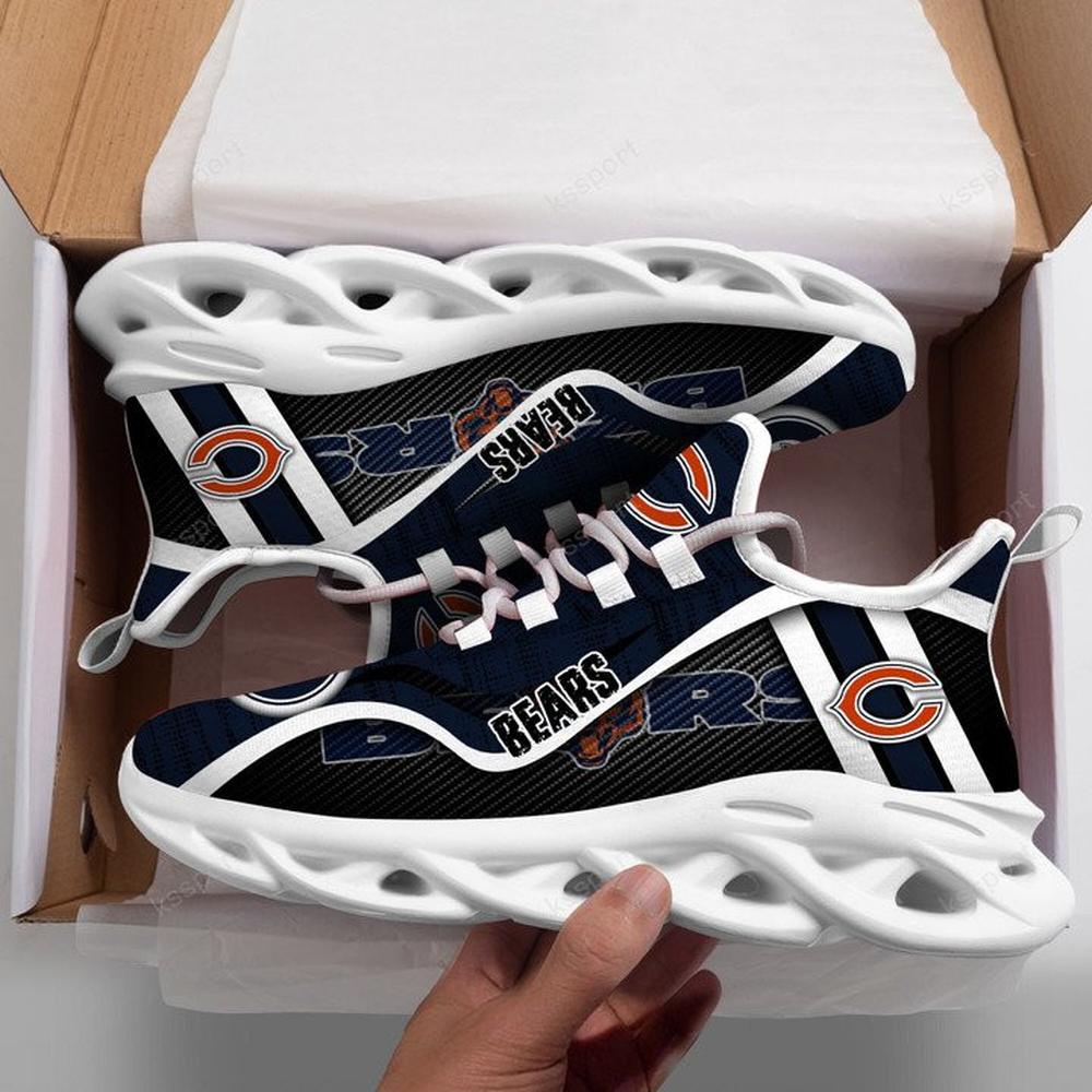Chicago Bears Max Soul Shoes Sneakers for Men And Women – NFL Football Fan Shoes, Team Sneakers - Image 3