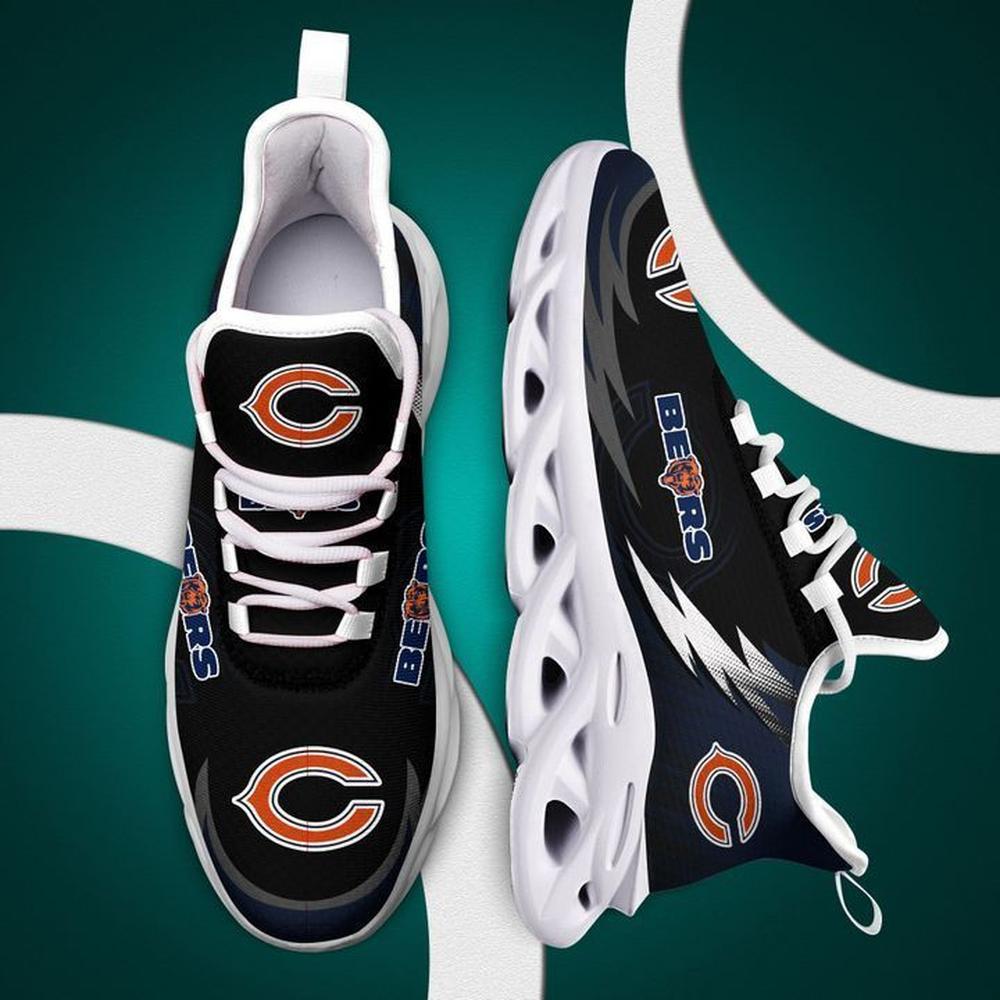 Chicago Bears Max Soul Shoes Sneakers for Men And Women – NFL Football Fan Shoes, Team Sneakers - Image 4