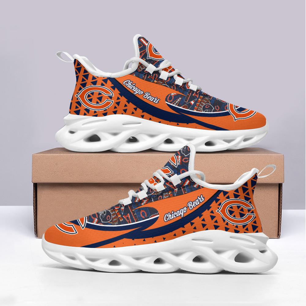 Chicago Bears Max Soul Shoes Sneakers for Men And Women – NFL Football Fan Shoes, Team Sneakers - Image 3