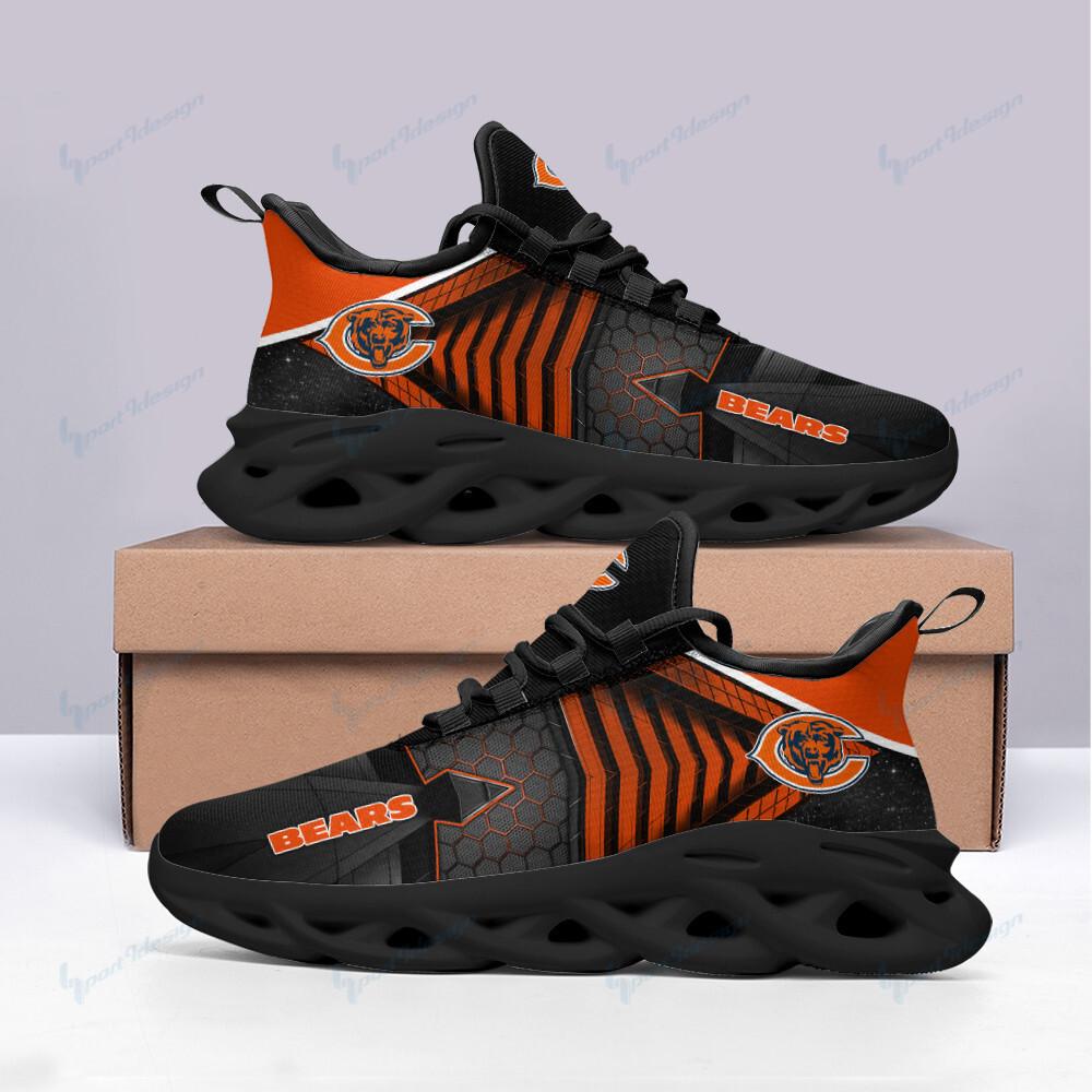 Chicago Bears Max Soul Shoes Sneakers for Men And Women – NFL Football Fan Shoes, Team Sneakers - Image 3
