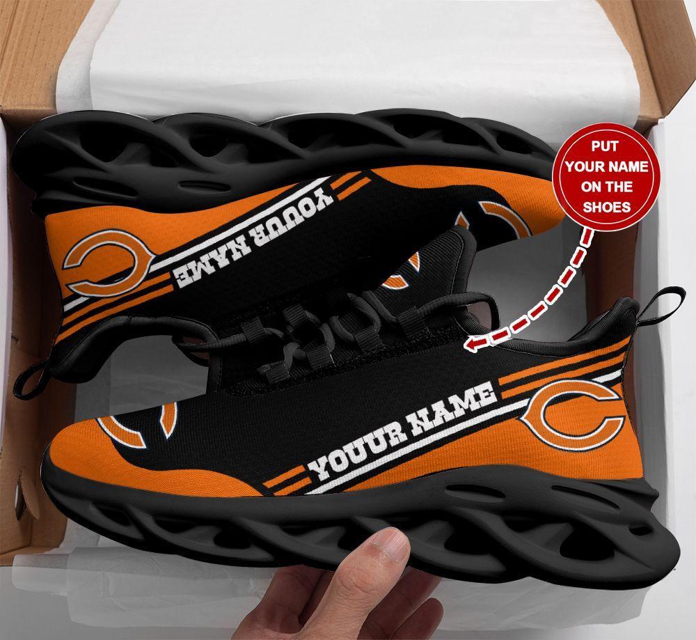 Chicago Bears Max Soul Shoes Sneakers for Men And Women – NFL Football Fan Shoes, Team Sneakers - Image 4