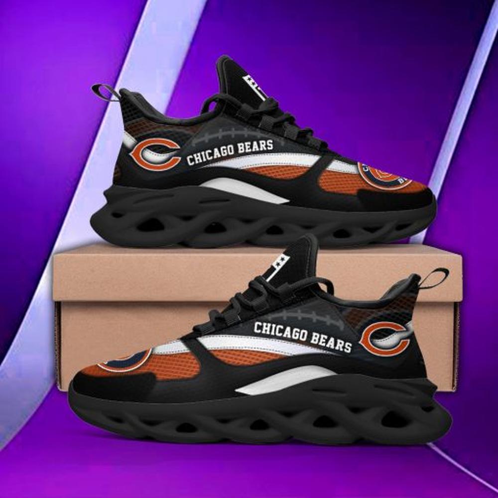 Chicago Bears Max Soul Shoes Sneakers for Men And Women – NFL Football Fan Shoes, Team Sneakers - Image 3