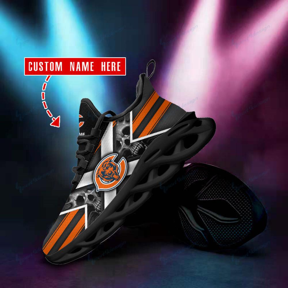 Chicago Bears Max Soul Shoes Sneakers for Men And Women – NFL Football Fan Shoes, Team Sneakers - Image 4