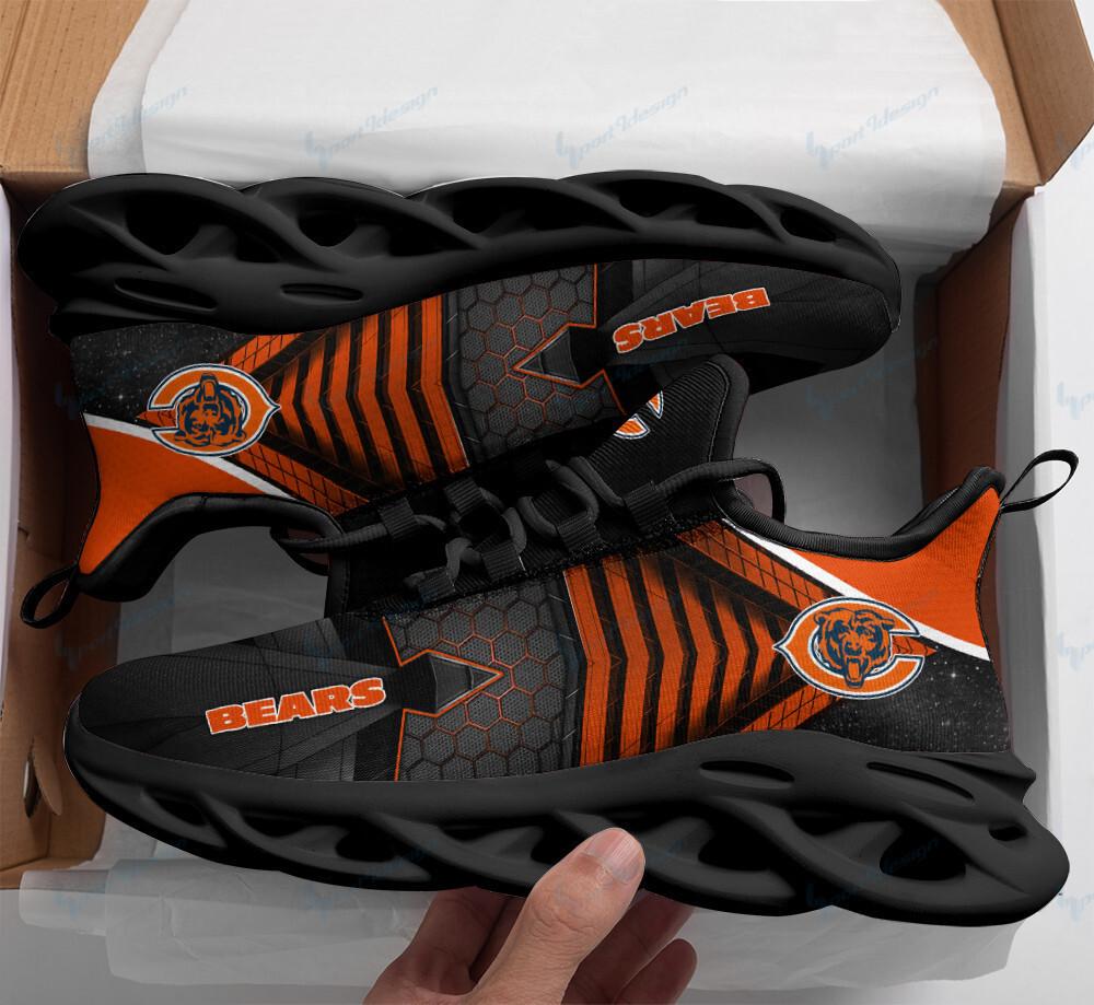 Chicago Bears Max Soul Shoes Sneakers for Men And Women – NFL Football Fan Shoes, Team Sneakers - Image 4