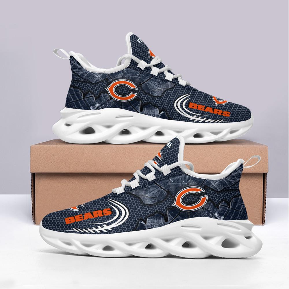 Chicago Bears Max Soul Shoes Sneakers for Men And Women – NFL Football Fan Shoes, Team Sneakers - Image 3